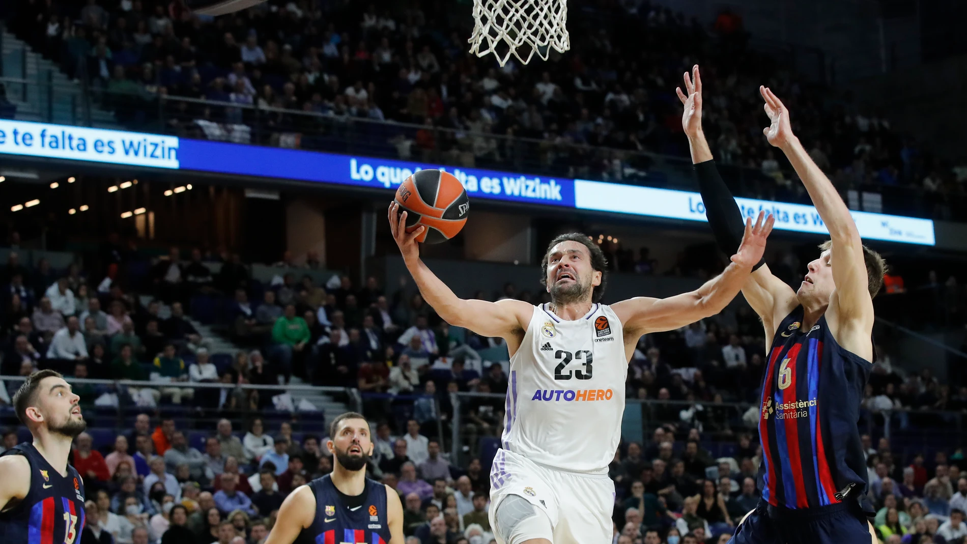 Llull, en un partido reciente ante el Barça