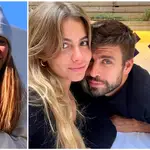 Shakira, Clara Chía y Gerard Piqué