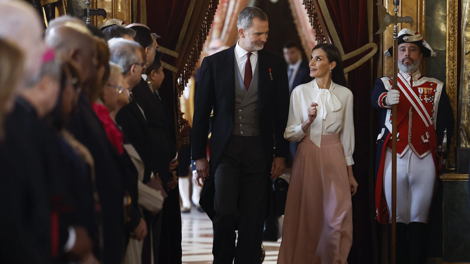 Los Reyes Felipe VI y Letizia