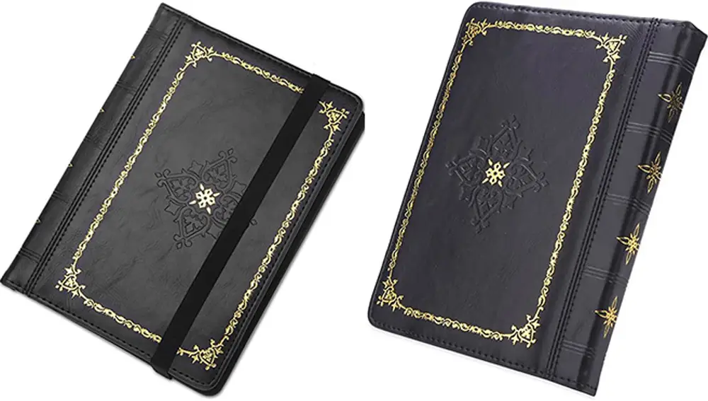 Funda estilo libro para e-book.