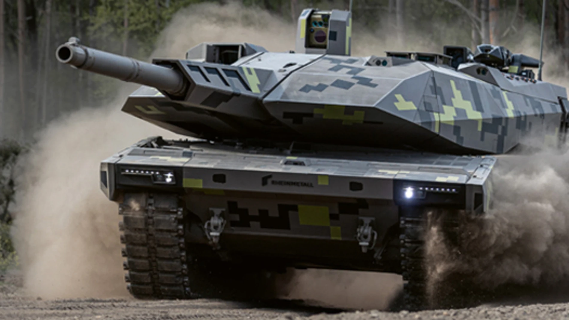 Así será el Panther KF51, el carro de combate alemán que sustituirá al Leopard: más ligero, más letal y con drones