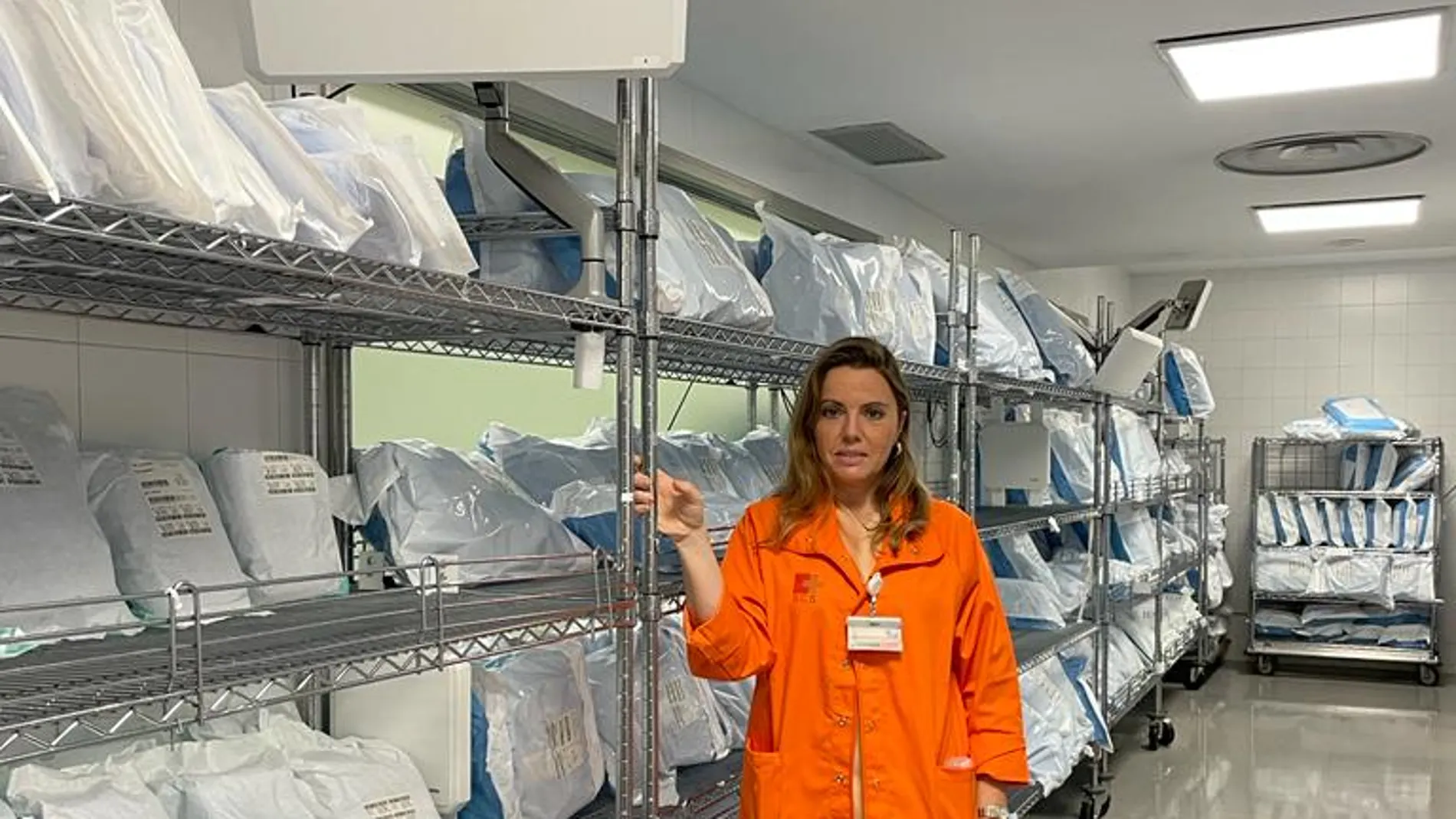 Gema Valverde, subdirectora de Enfermería del Hospital Marqués de Valdecilla, Santander