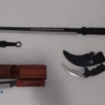 Armas blancas intervenidas por los Mossos