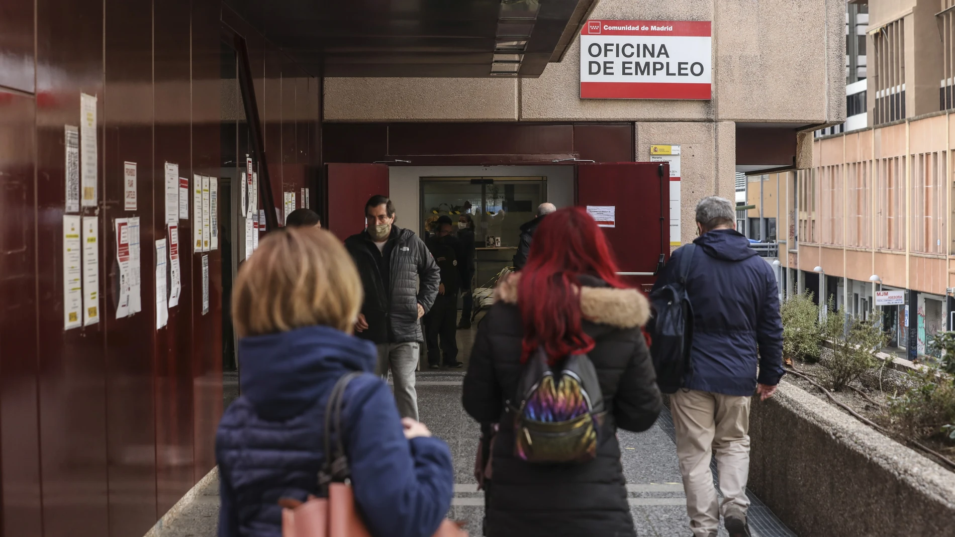 Oficina de empleo en Madrid