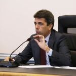 El presidente de la Diputación de Alicante, Carlos Mazón