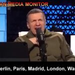 Vladímir Solovyov durante su intervención
