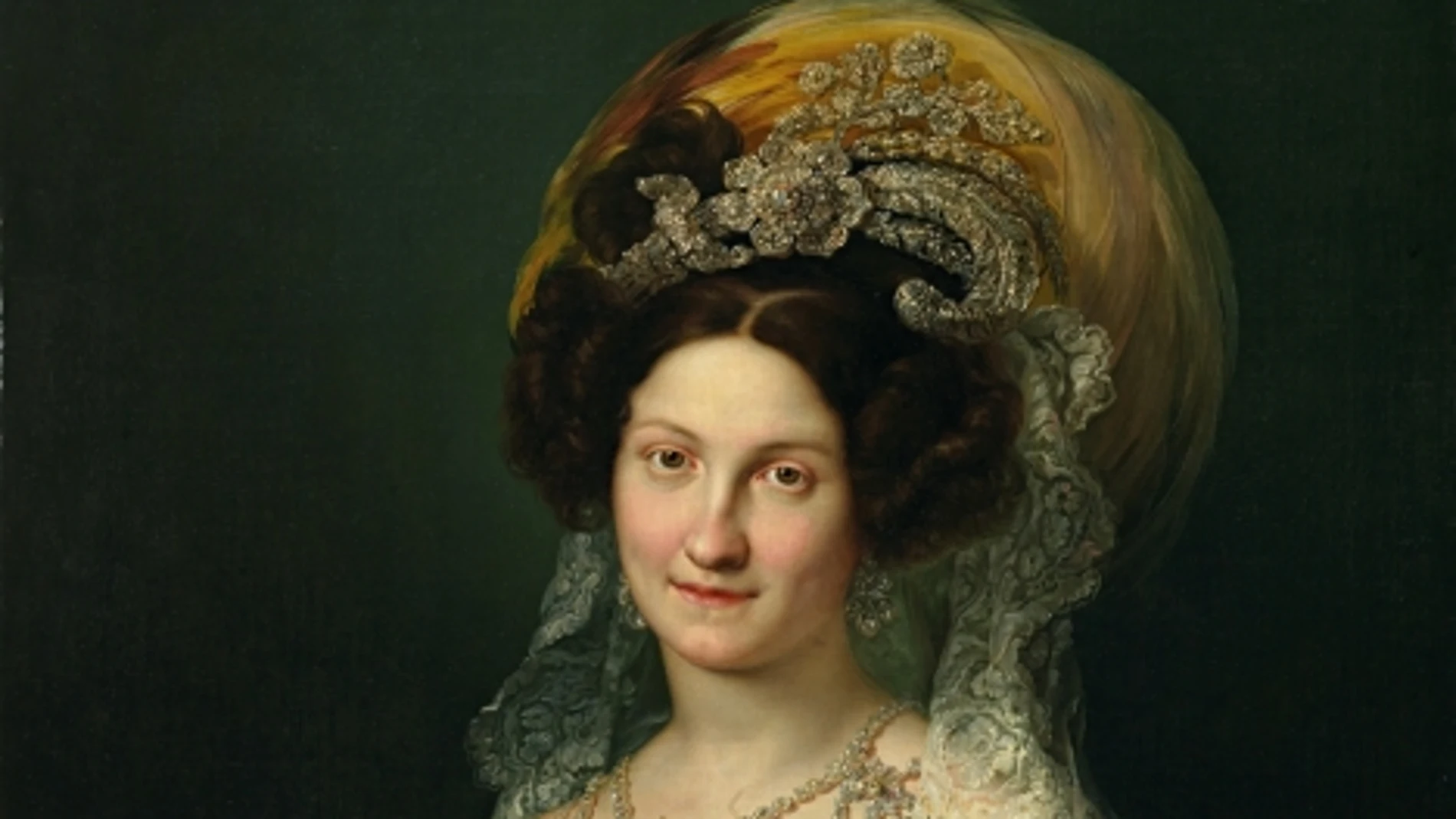 Vicente López Portaña retrató a María Cristina de Borbón en 1830