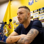 Loren Morón en su presentación con Las Palmas
