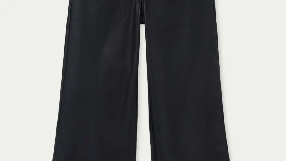 Pantalon berlin culotte efecto piel