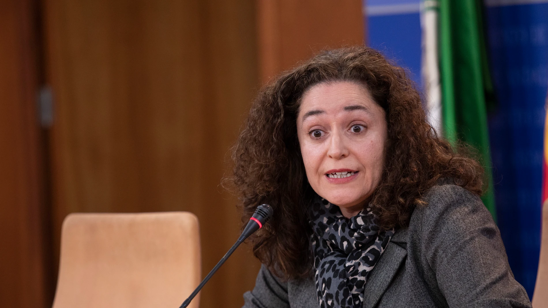 La portavoz del grupo parlamentario Por Andalucía, Inmaculada Nieto. María José López / Europa Press