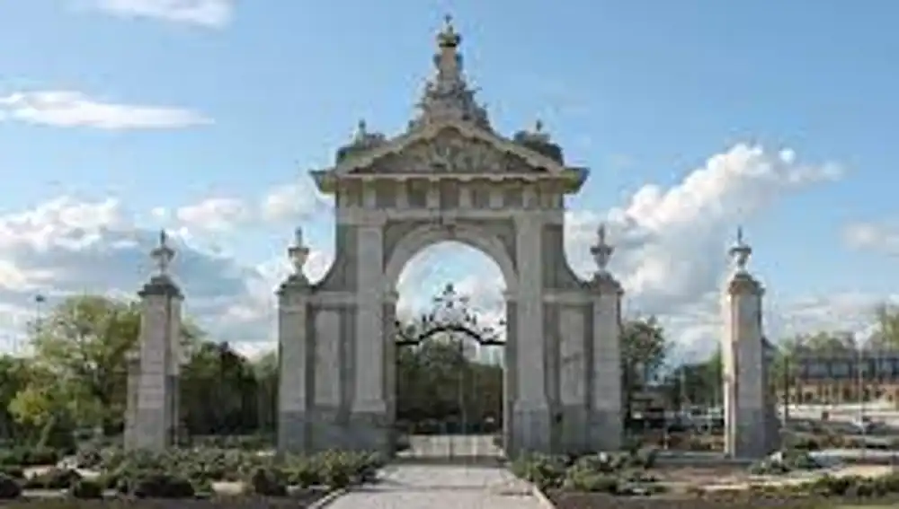 Aspecto actual de la Puerta de Hierro
