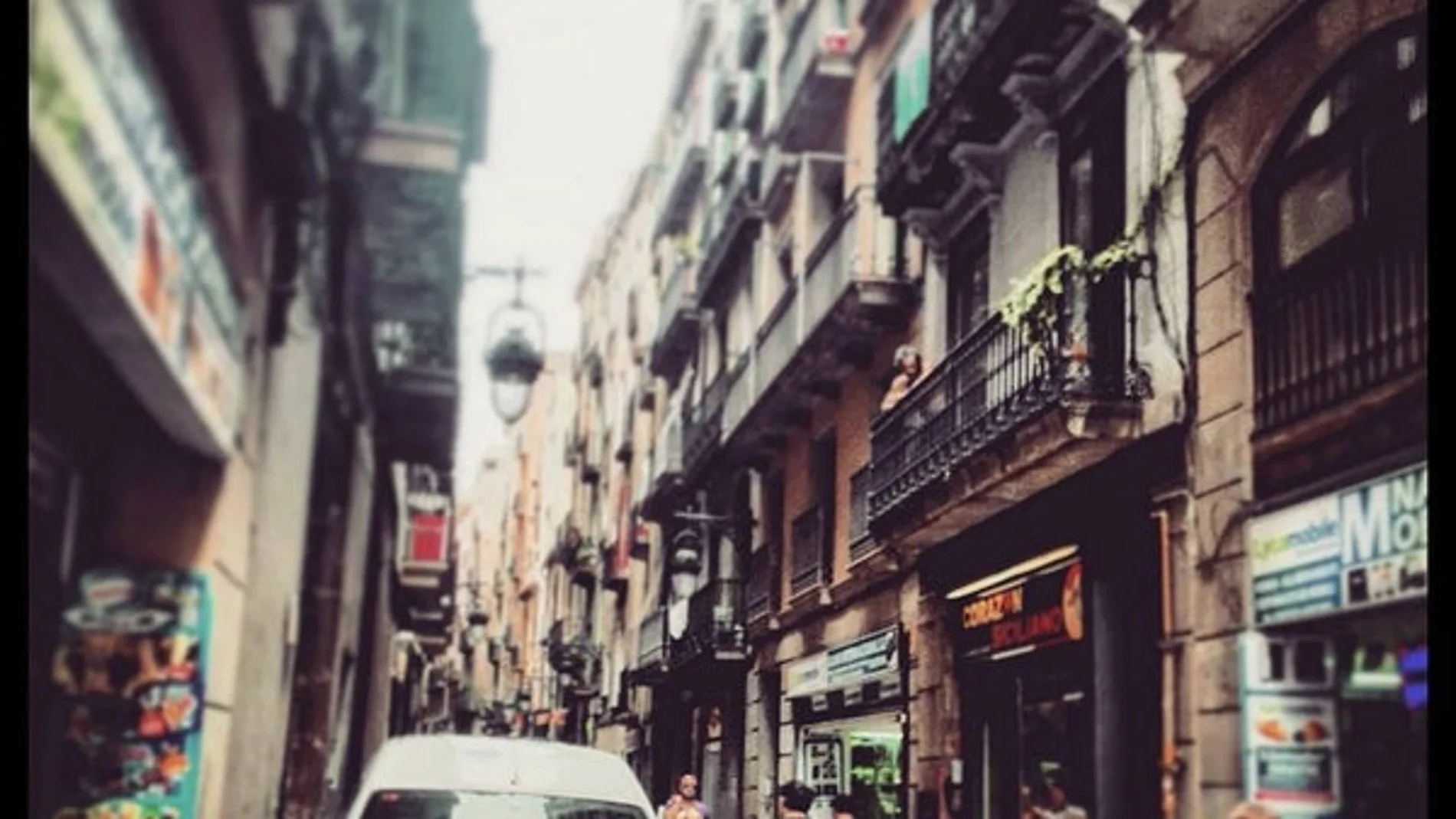 Calle Santa Pacià, en Barcelona