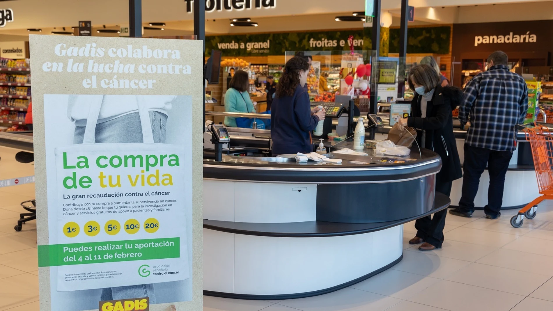 Campaña 'La compra de tu vida', de la Asociación Española contra el Cáncer (AECC)