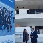 La secretaria general del PPCV, María José Catalá, visita junto al vicesecretario de Coordinación Autonómica y Local del PP, Pedro Rollán las instalaciones en las que se va a celebrar la XVI intermunicipal popular