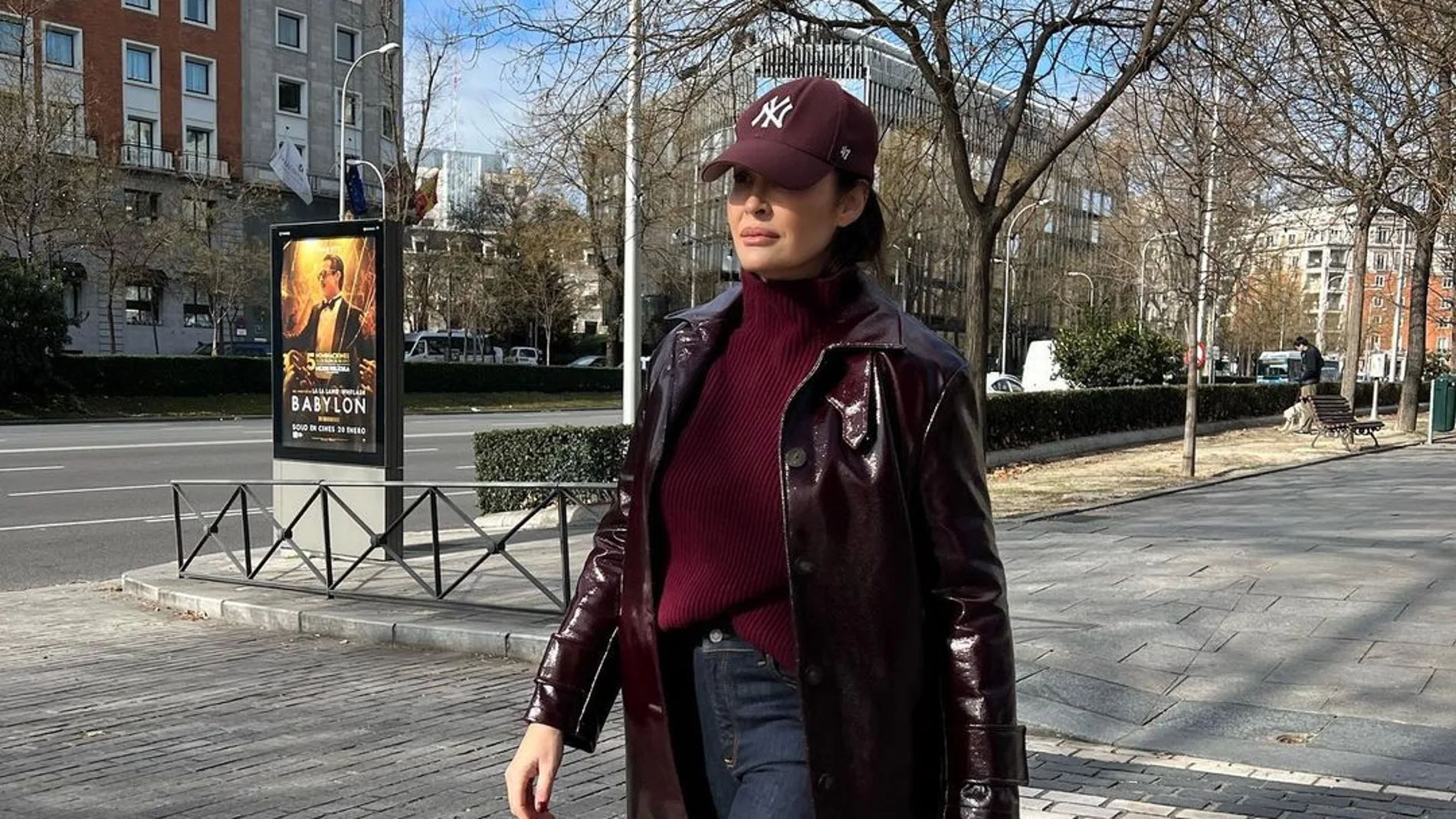 Vicky Martín Berrocal con lookazo de Massimo Dutti.