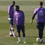 Hazard y Vinicius compartieron vestuario en el Madrid