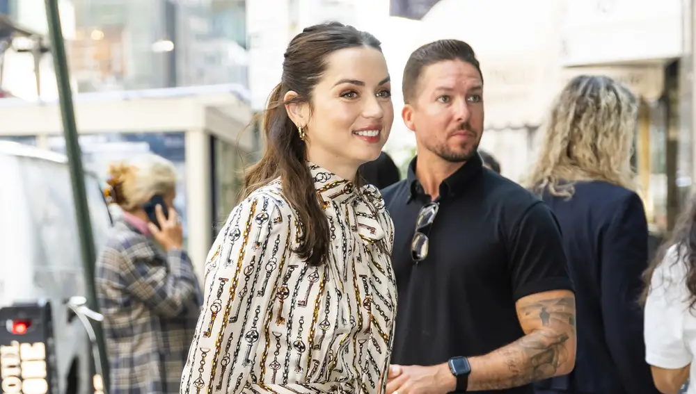 La actriz Ana de Armas en Nueva York.