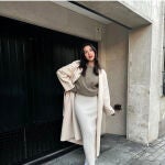 Alba Díaz con look neutro
