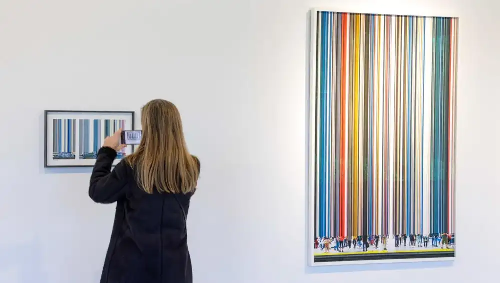 Una fotografía de Felipe Lavin en la muestra "Desvanecidos II"
