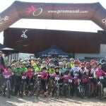 Inicio del Campeonato de Escuelas BTT en Siega Verde