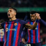 Raphinha fue el autor del tercer gol del Barça al Sevilla