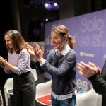 Acto "solo sí es sí" organizado por podemos para defender la ley del "solo sí es sí" de Irene Montero