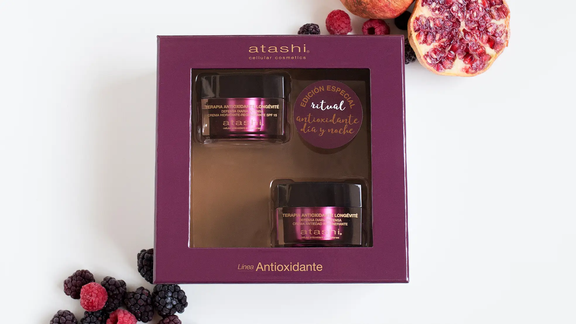 Cofre ritual antioxidante.