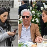 Morgana Vargas Llosa, Mario Vargas Llosa e Isabel Preysler