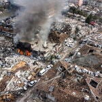 Destrucción sin precedentes por potentes terremotos en el país asiático