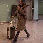 Joana Sanz, a su llegada a Barcelona