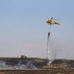 Incendio en la provincia de Zamora