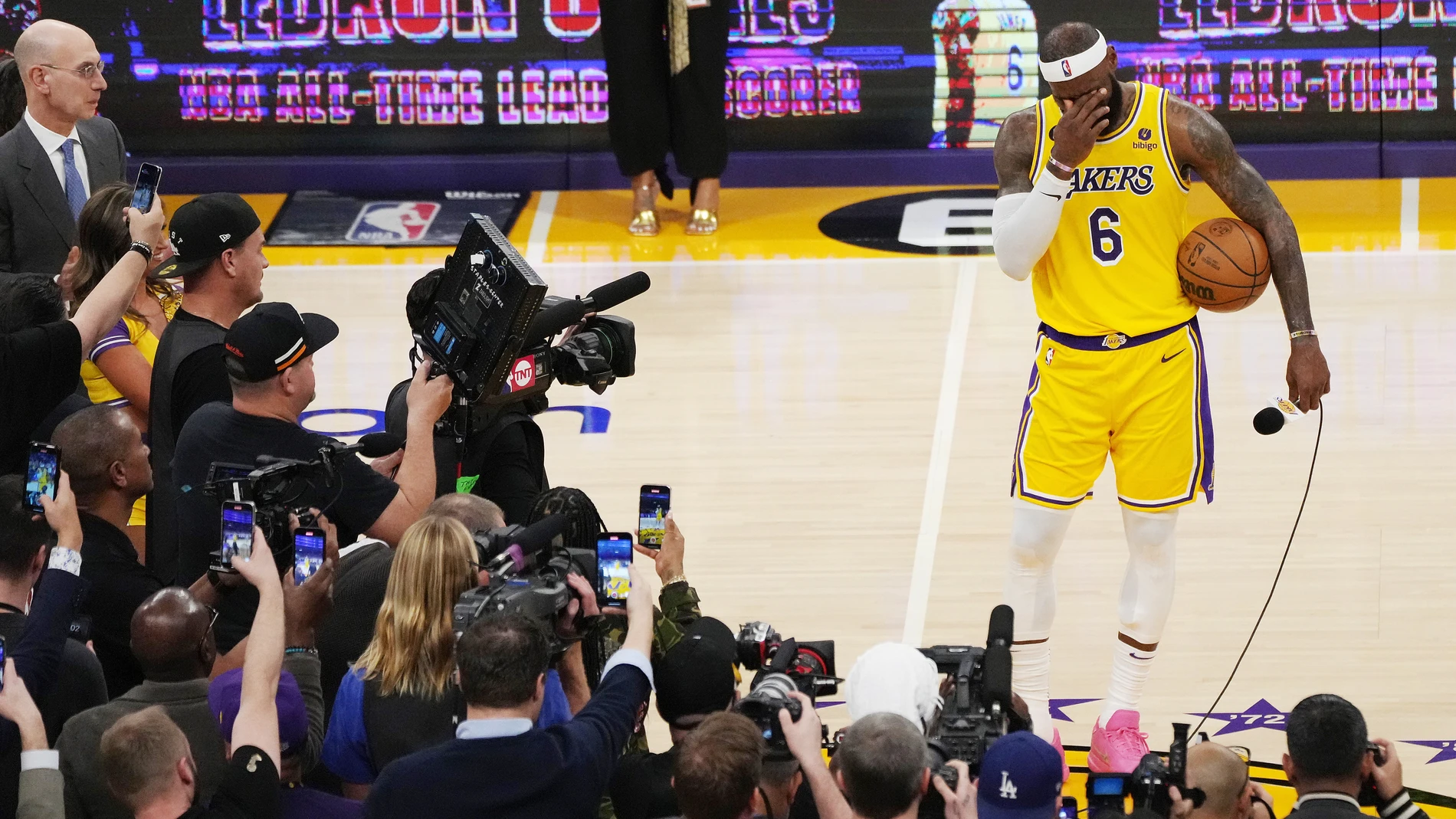 LeBron James, el día que se convirtió en máximo anotador de la historia de la NBA