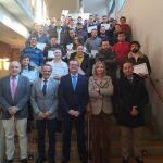 El consejero de Agricultura, Ganadería y Desarrollo Rural, Gerardo Dueñas, ha participado hoy, en Soria, en las VIII Jornadas de Jóvenes Cooperativistas organizadas por la Unión Regional de Cooperativas Agroalimentarias de Castilla y León (Urcacyl).