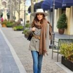 Paula Echevarría tiene el look en camel y chic con el que todas soñamos