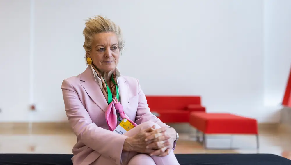 La magistrada del Tribunal Constitucional María Luisa Segoviano en una entrevista con EFE