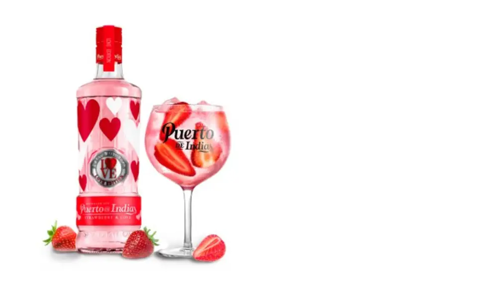 Botella ginebra (Love Edition)