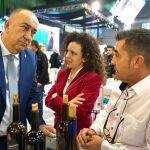 El presidente de la Diputación de Segovia, Miguel Ángel de Vicente, durante su asistencia al Salón de Innovación en hostelería de Málaga