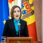 Moldova's president delivers remarks about national security