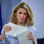 La vicepresidenta segunda y ministra de Trabajo y Economía Social, Yolanda Díaz