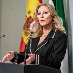 La consejera de Economía, Hacienda y Fondos Europeos, Carolina España