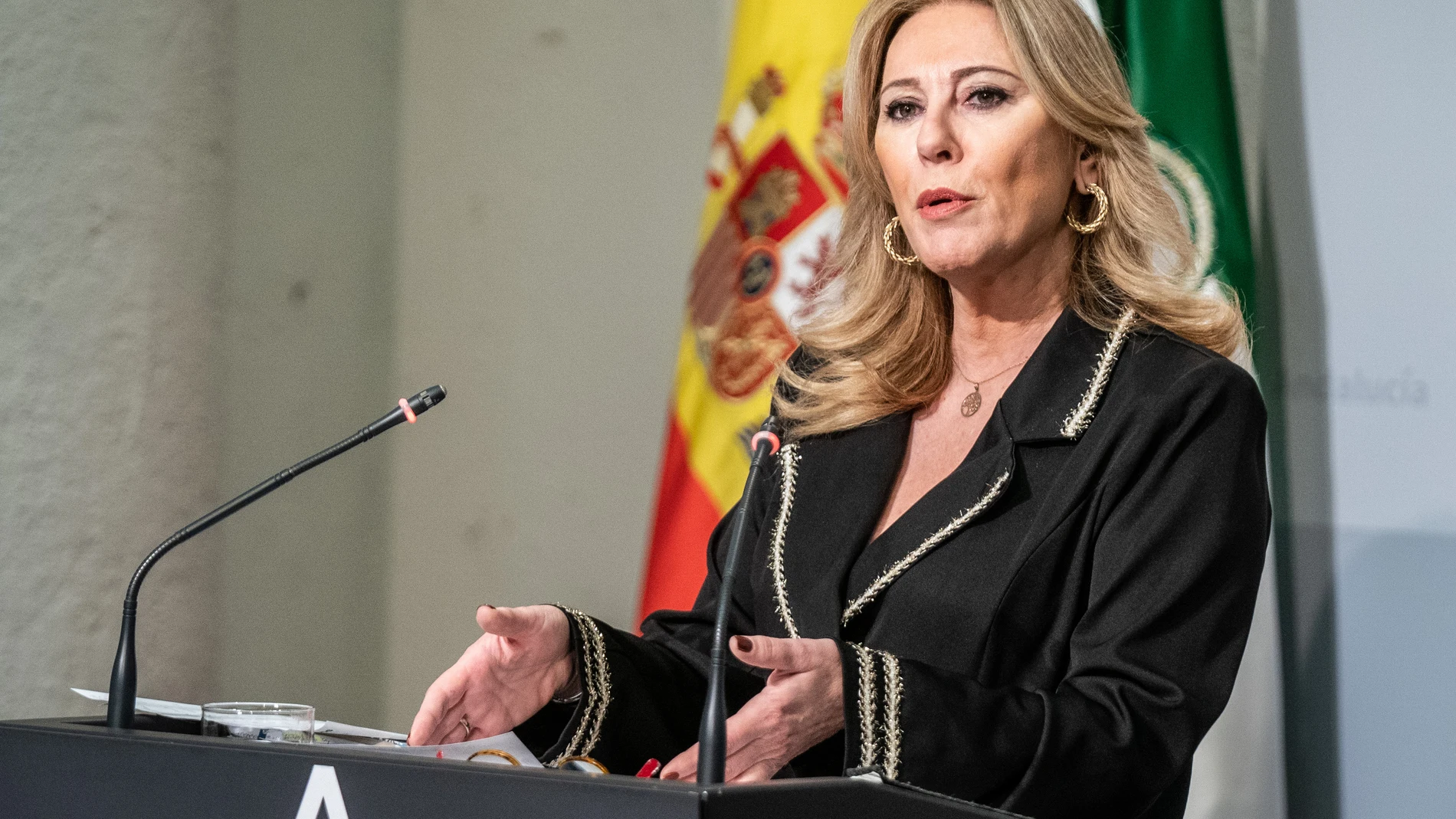La consejera de Economía, Hacienda y Fondos Europeos, Carolina España