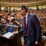El presidente del gobierno, Pedro Sánchez