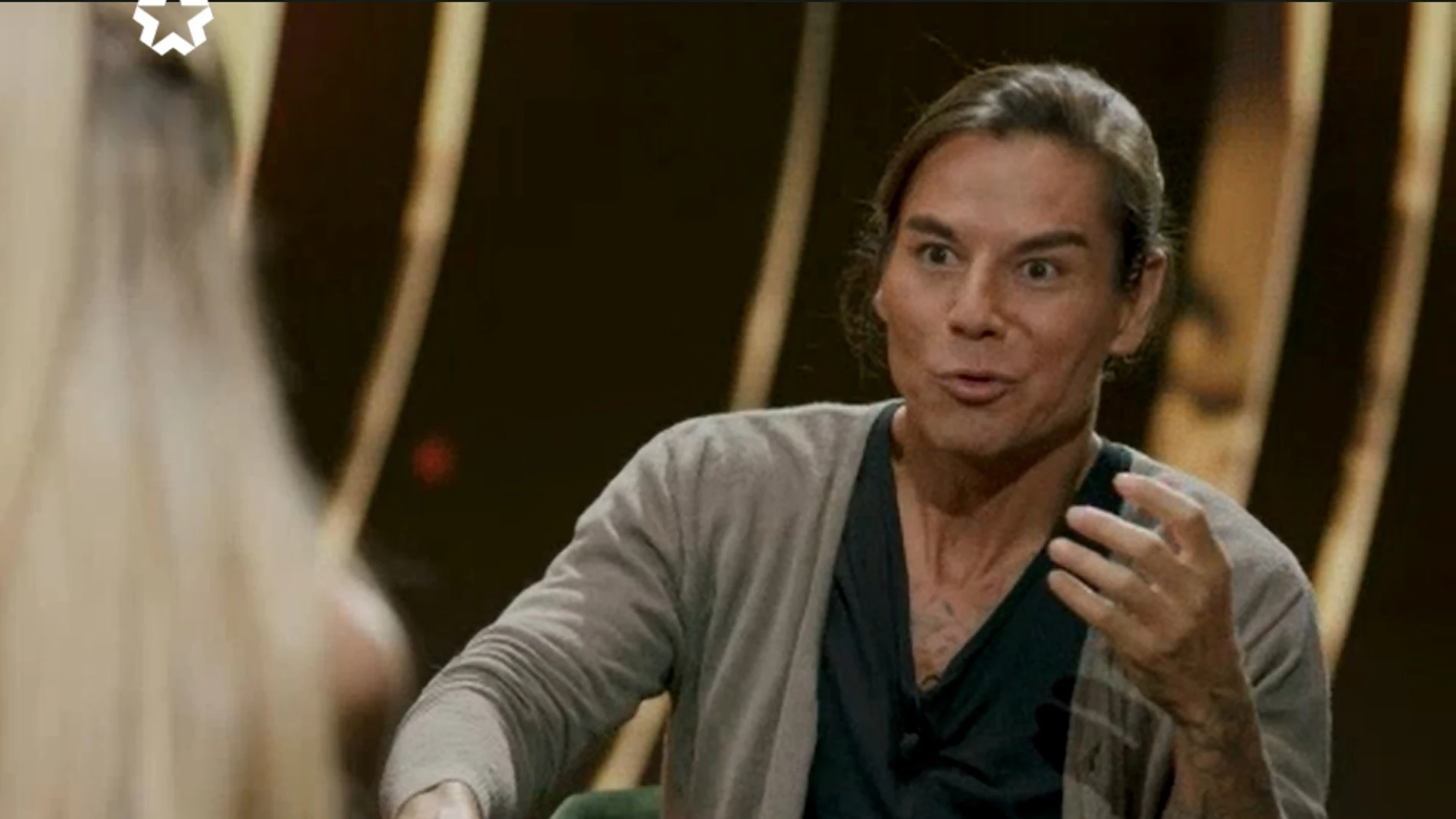 Julio José Iglesias en un momento de la entrevista