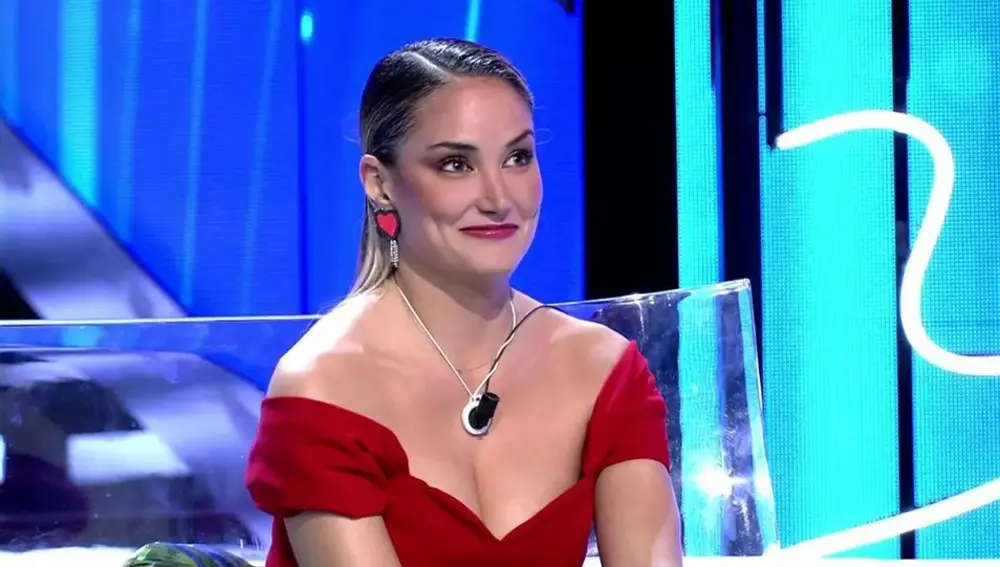 Alba Carrillo en el debate de 'La isla de las tentaciones'