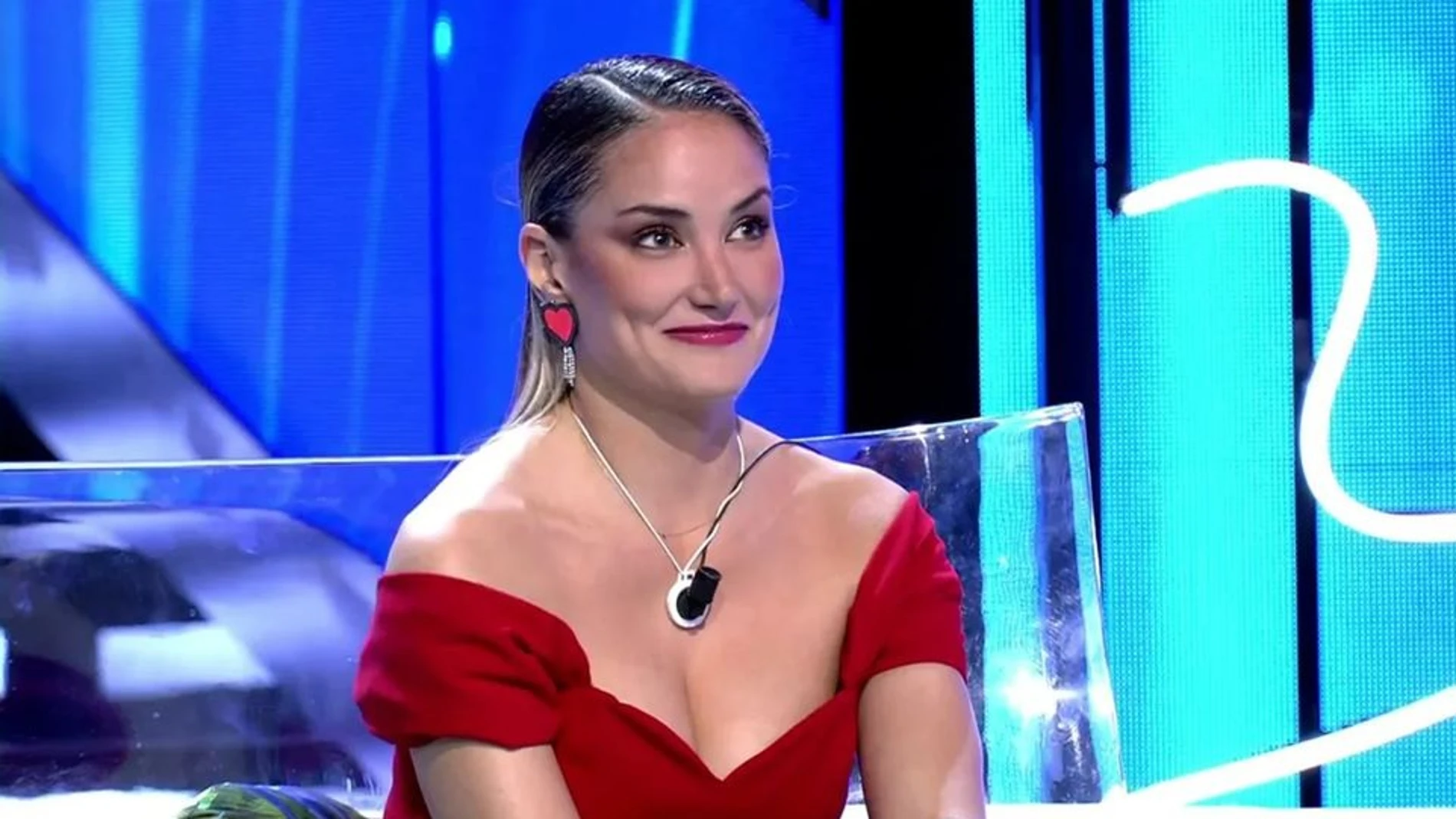 Alba Carrillo en el debate de 'La isla de las tentaciones'
