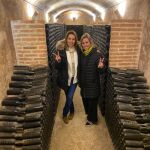 La directora general de la Fundación, Alexandra Sannwald, y Carmen San Martín, CEO de Bodegas De Alberto