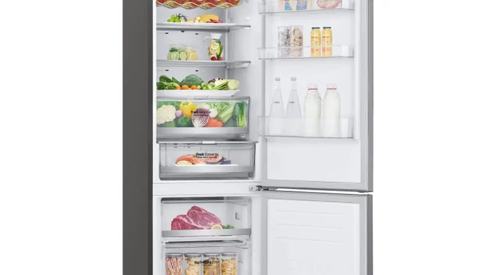 El mejor frigorífico según la OCU. Modelo de LG
