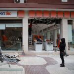 Estado en el que ha quedado el cajero