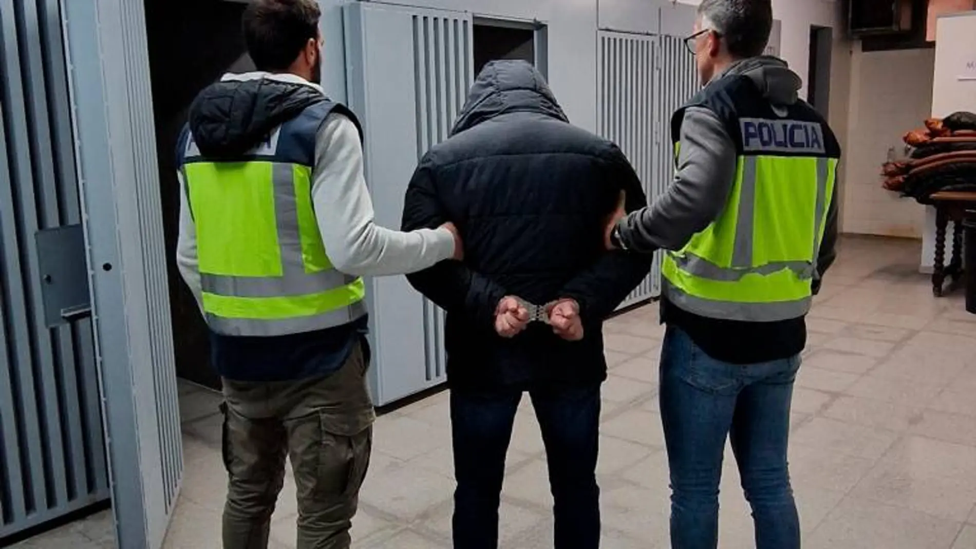 La operación de la Policía Nacional culminó con el arresto del acusado