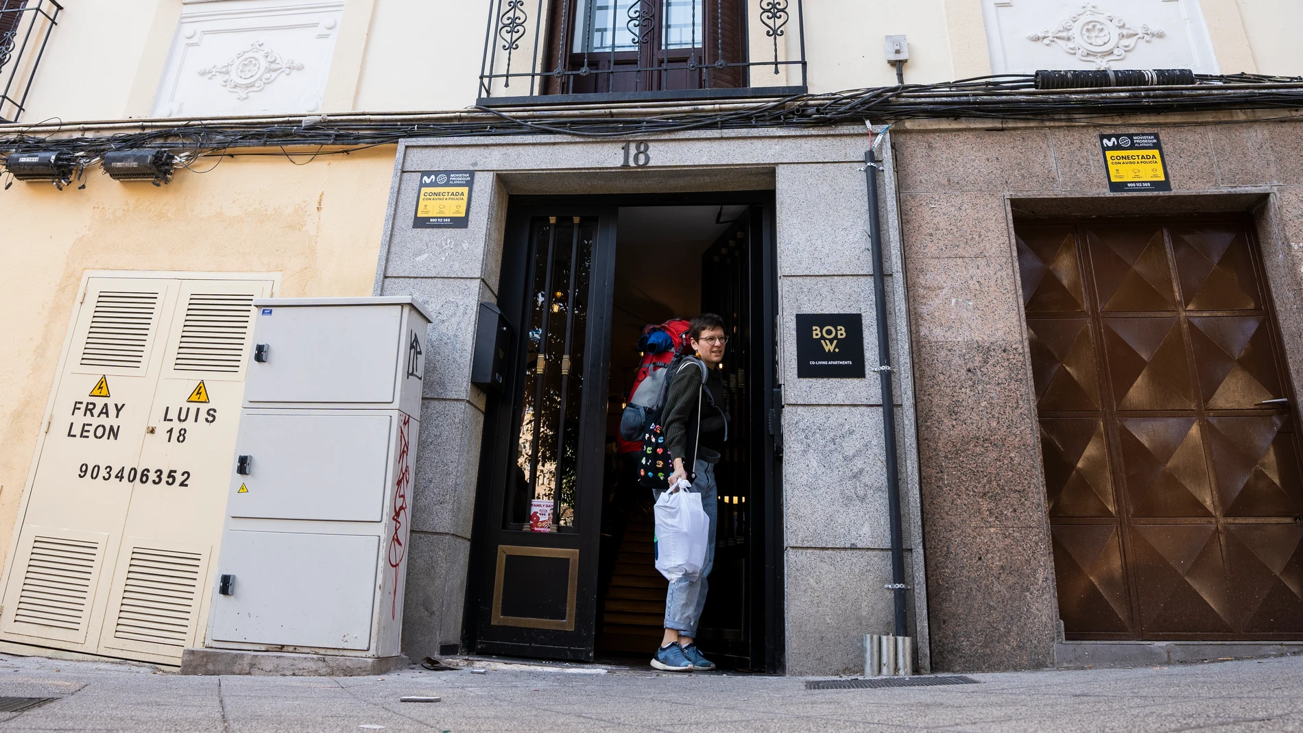Bloque de viviendas en Fray Luis de León 18, donde echaron a los vecinos para hacer un AirBNB
